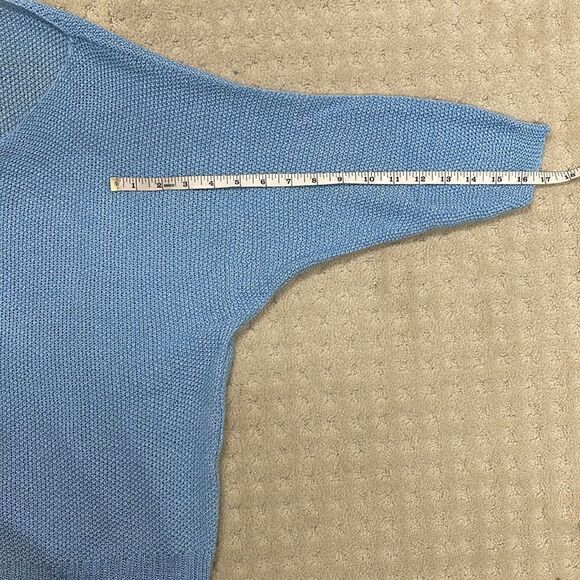 Via Vitale Sweater, No Tag, Women’s Size Small, Powder Blue - Picture 7 of 7